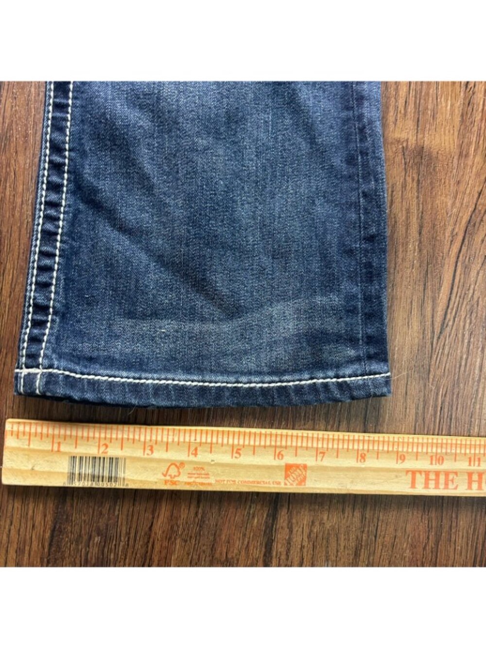 Miss Me L Bootcut Jeans Embellished Sequins Dark Wash Women’s Size 27 - Picture 10 of 12